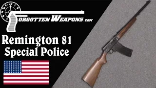 Remington Model 81 Special Police