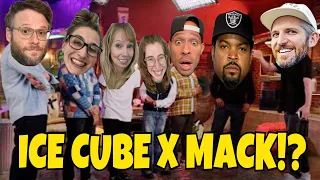 Suburban Wives & Black Pegasus REACT to HARRY MACK Freestyles For Ice Cube, Seth Rogen On Set