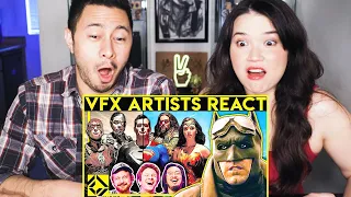 VFX Artists React to SNYDER CUT Justice League Bad & Great CGI | Corridor Crew | Reaction