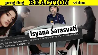 REACTION "Unlock the Key" Isyana Sarasvati | Electone Vers. ft. Kenan Loui (reaction 708)