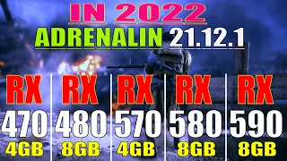 IN 2022 || RX 470 vs RX 480 vs RX 570 vs RX 580 vs RX 590 || LATEST DRIVER || PC GAMES TEST ||