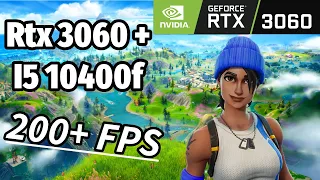 RTX 3060 + i5 10400F : Fortnite 1080p Epic Settings