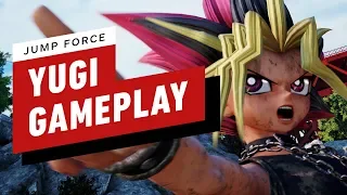 Jump Force Gameplay: Yugi Summons Slifer the Sky Dragon!