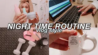 HIGH SCHOOL NIGHT ROUTINE // vlogmas day 6