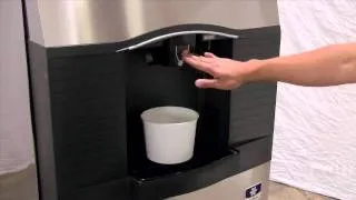 Manitowoc Full Size Cube Ice Machine - Indigo Series w/ Hotel Dispenser Video (ID-0453W_SFA-291)