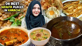 Top 06 Best Nashta Points in Karachi | Murg Cholay, Churi Paratha, Paya Chana & More....