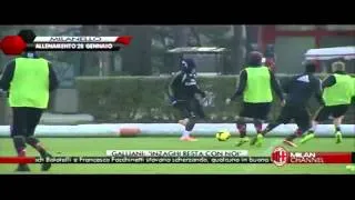 Milanello Allenamento 28-01-2014 Part 2