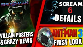 Spider-Man No Way Home Surprising News, Ant-Man 3 First Look, Scream 6 Details & MORE!!