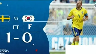 Sweden 1 - 0 Korea Republic (Russia 2018 World Cup Football Highlights - 12th Match