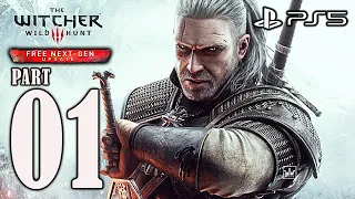 THE WITCHER 3 (PS5) PART 1 PROLOGUE - DEATH MARCH DIFFICULTY | FULL GAME【4K60 NEXT GEN UPDATE】