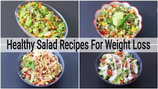 4 Salad Recipes For Weight Loss - Healthy Salad Recipes | Skinny Recipes