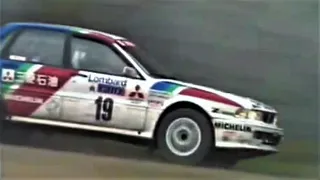 MITSUBISHI GALANT VR-4 in 1989 WRC 1000 Lakes & RAC Rally