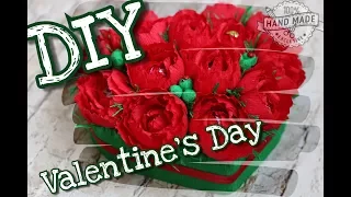 Сердце из конфет своими руками. Что подарить на 14 февраля?. DIY. Valentine's Day.