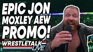 EPIC Jon Moxley AEW Promo! AEW Dynamite Oct. 30, 2019 Review | WrestleTalk Live