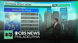 NEXT Weather: 80s return to Philadelphia this week