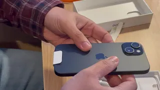 Unboxing iphone 15