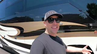 Test Drive in  a $3/4 MIL Prevost H3-45 Outlaw!!!