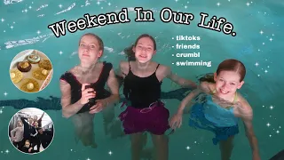 A Weekend in Our Life: Hotel Getaway w/ Friends, Crumbl Cookies, TikToks, Dancing