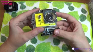 Недорогая 4к экшен камера. Wifi Sports Action Camera.