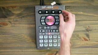 Loading, Editing, and Performing Samples with the Roland SP-404SX