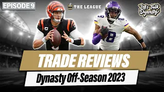 Grading 5 Dynasty Fantasy Football Trades After the NFL Draft | Trade Reviews - Episode 9