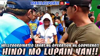 TIGAS NG ULO NYO TUMAWAG KA NG PULIS!!HINDI MO PAGAARI TO SA GOBYERNO TO!!TF-ARO Clearing Operation🚨