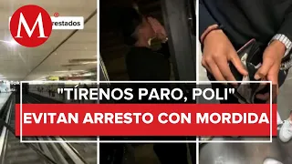 Usuarios se graban viajando en la cabina del conductor del Metro y son arrestados