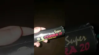 Super Cobra 20 Ultimate firecracker | Titanium effect