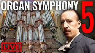 🔴 Widor - Organ Symphony 5 ORGAN RECITAL // Richard McVeigh