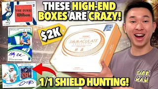 THESE $2000 BOXES ARE INSANE (NIKE SWOOSH)! 😱🔥 2023 Panini Immaculate Collection Football FOTL Hobby