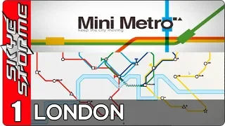 Mini Metro - London ►Can I beat 2100? Strategy and Tips◀ Gameplay PC Mac IOS Android