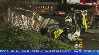 10 Freeway Reopens After Fiery Rialto Crash That Killed 5