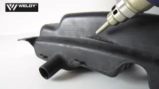 WELDY plus Hot Air Tool for repairing PVC, PE, PP