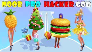 NOOB vs PRO vs HACKER vs GOD - Catwalk Battle 3D ( BIG UPDATE  NEW CONTENT )