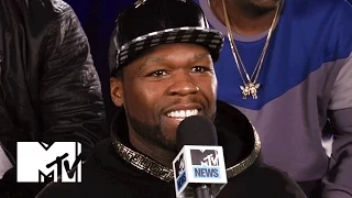 50 Cent on Drake's Music & Chris Brown | MTV News