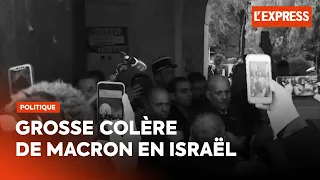 La colère de Macron contre la police israélienne