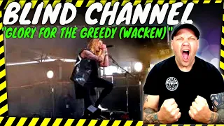 BLIND CHANNEL " Glory For The Greedy " ( Live Wacken ) [ Reaction ] | UK REACTOR |