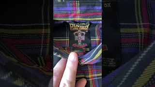 Dixxon Flannel - Guns and Roses Limited edition unboxing opening