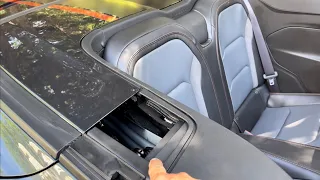 2017 Camaro 2SS 50th Anniversary Edition FIFTY - Fixing Convertible Top Sliding Panel Cover