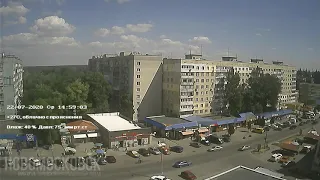 Timelapse 22-07-2020 - Новомосковск, Украина