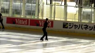 Brian Joubert practice. March 2012