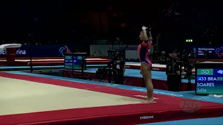 SOARES Julia (BRA) - 2022 Artistic Worlds, Liverpool (GBR) - Qualifications Floor Exercise