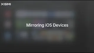 MIRROR IOS With XGIMI Projector Android TV System