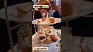Afternoon tea at the best resort in Europe
