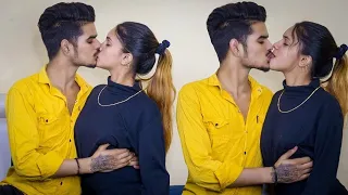 Mene Nancy Ki Jib Cut Kardi 😘 || Gone So Much Romantic || Real Kissing Prank || Couple Rajput