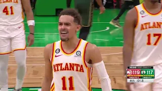 Trae Young hits the game winner as the Hawks win game 5 vs the Celtics || 2023 Playoffs