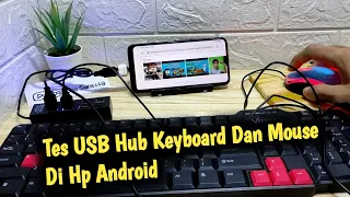 Unboxing Usb Hub and How to Test Using the Keyboard and Mouse on the HP Realme 3