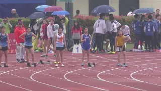 2019-3-8 Inter School Athletics Competition 2018-2019 Day 3 - Girls C Grade 100m Final