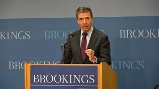 Why NATO matters to America - Speech by NATO Secretary General at the Brookings Institution