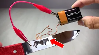 Just put a battery in a knife and you will be amazed.